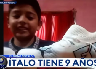 Mini emprendedor entrerriano viral: Vendió pochoclos para comprarse botines y admira a Messi