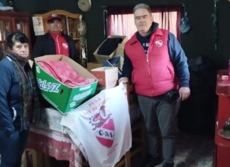 La Peña de Independiente entregó importante donación al Comedor San Vicente