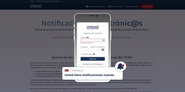 tribunas de cuentas - realizan notificaciones electrónicas1