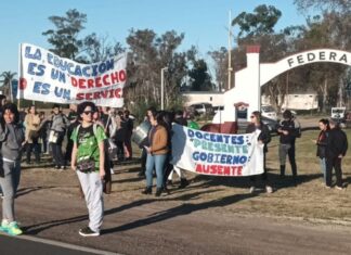MARCHAS DOCENTES. Agmer denuncia presencia de policías infiltrados