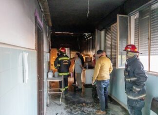 Incendio en el San Roque: murió un bebé en la evacuación del Hospital de Niños