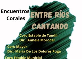 Todo listo para el encuentro coral Entre Ríos Cantando