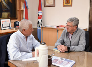 El intendente José Lauritto se entrevistó con el decano de la Regional de la UTN, Martín Herlax
