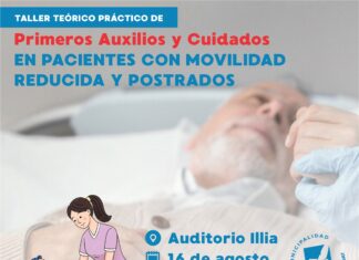 Realizarán un taller de primeros auxilios y cuidados