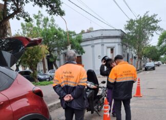Tránsito continúa con los operativos de seguridad vial