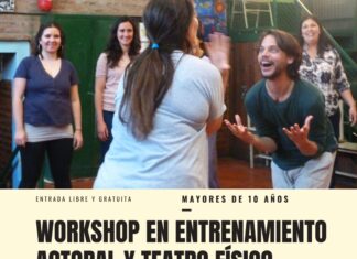 Inscriben para el workshop en entrenamiento actoral y teatro físico
