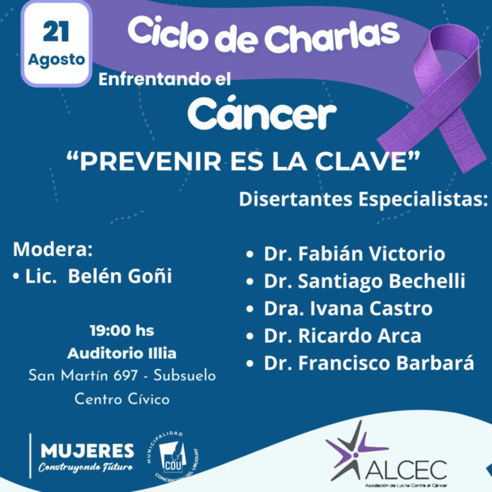alcec - ciclo de charlas sobre prevención del cáncer1