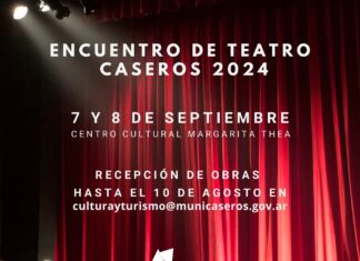 Último día de la convocatoria abierta al Encuentro de Teatro Caseros 2024