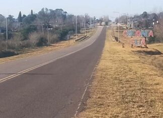 Con recursos propios, Colonia Elía reparará el acceso a la ruta 14