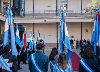Se conmemoraron los 110 años del edificio del Colegio Domingo Faustino Sarmiento