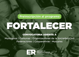 Entre Ríos lanzó el programa Fortalecer para respaldar la economía social