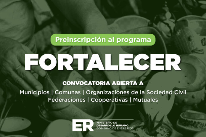 desarrollo humano - lanzamiento del programa fortalecer1