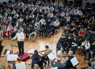 A toda orquesta: los conciertos didácticos reunieron a unos 600 estudiantes entrerrianos