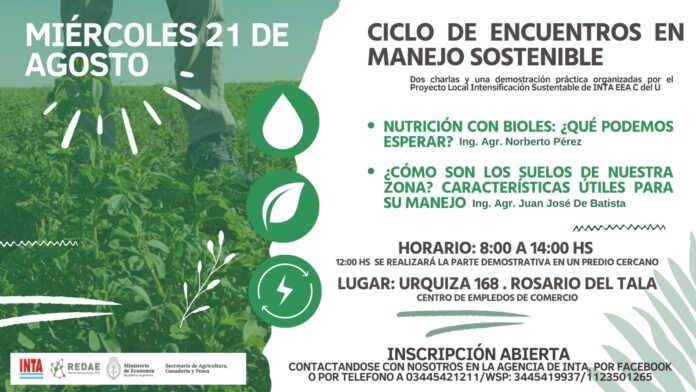 inta - ciclo de encuentros en manejo sostenible1