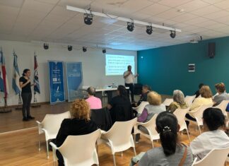 Brindaron la charla sobre salud respiratoria y discapacidad