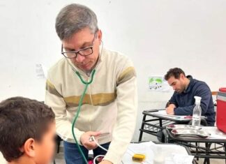 Salud efectúa controles en niños de ingreso escolar