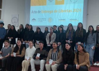 Estudiantes de la UCU recibieron durante una emotiva ceremonia sus libretas