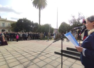 «San Martín nos convoca a dar lo mejor de cada uno», se expresó en el homenaje a 174 años de su muerte