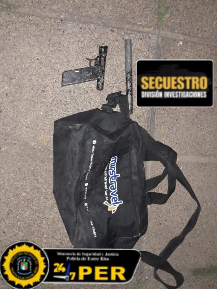 secuestraron arma en causa por vieolencia de genero