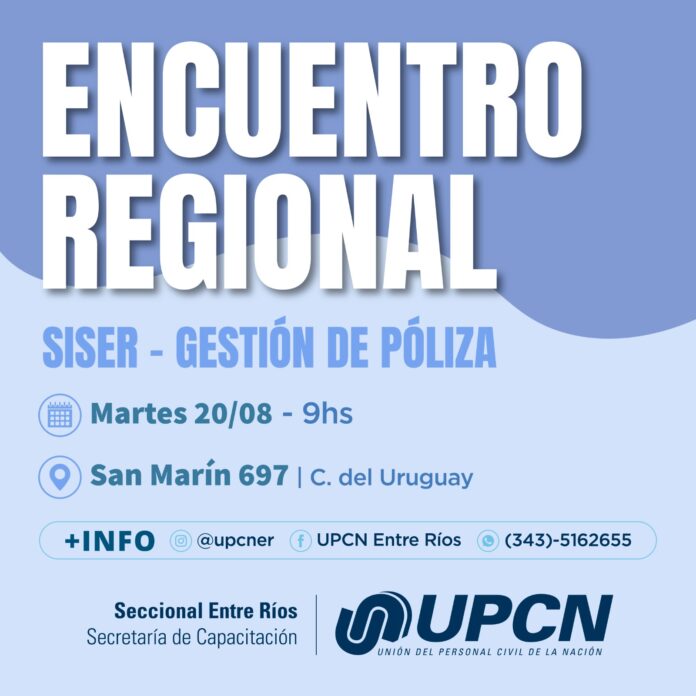 upcn - encuentro regional1