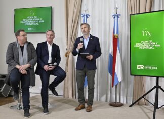El Gobierno presentó la segunda etapa del plan de recuperación de la trama vial entrerriana