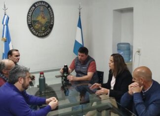 Federación Agraria: Elvio Guía y Andrea Sarnari efectuaron una recorrida gremial por filiales de Entre Ríos