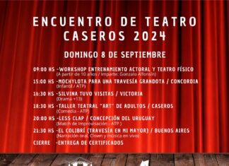 Finaliza el Encuentro de Teatro Caseros 2024