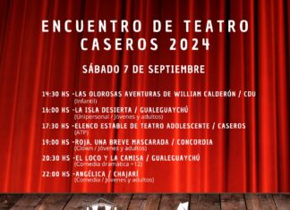 Está todo listo para que Caseros reciba a la edición 2024 del Encuentro de Teatro