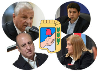 Lauritto, Romero, Rossi y Bastián: cuatro fotografías de la dispersión política del peronismo entrerriano