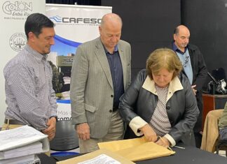 Abrieron los sobres de la licitación para reparar la ruta que une Colón y San José