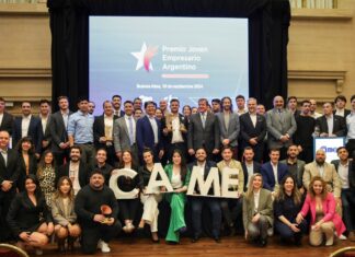Entrerriano ganó el Premio Joven Empresario Argentino 2024 de CAME