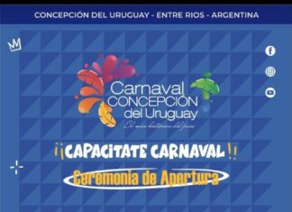 El Carnaval de Concepción del Uruguay tendrá sus jornadas de capacitación