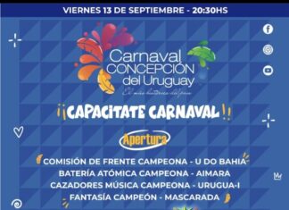 Cuenta regresiva para el comienzo de Capacitate Carnaval