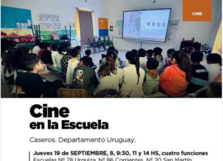 El programa Cine en la escuela llega a Caseros