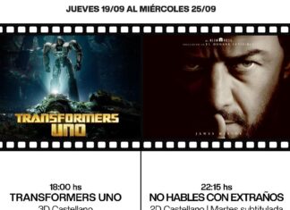 Cine: El San Martín incorpora dos nuevos títulos a su cartelera