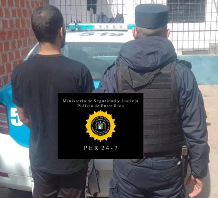 detenido por robar en un taller