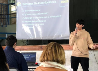 Estudiantes técnicos desarrollaron un sistema de inscripción para secundarias
