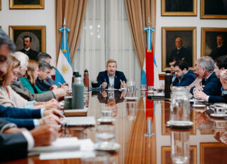 Rogelio Frigerio encabezó una nueva reunión de gabinete