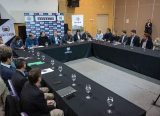 Frigerio se reunió con intendentes del departamento Concordia