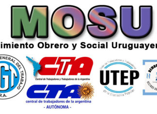 El MOSU convocó al acto en defensa de los jubilados, estudiantes y trabajadores