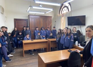 Estudiantes secundarios visitaron los Tribunales de Villaguay