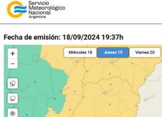 Brindaron recomendaciones al ampliarse el área de cobertura de la alerta amarilla a toda Entre Ríos
