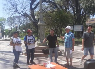 Se desarrolló en plaza Ramírez la radio abierta en adhesión a la jornada nacional contra el ajuste