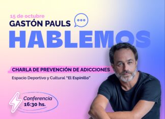 Gastón Pauls cerrará en El Espinillo el Congreso de las Juventudes