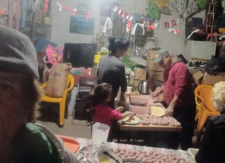 Acción solidaria en el barrio Mosconi