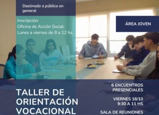 Inscriben para el Taller de Orientación Vocacional