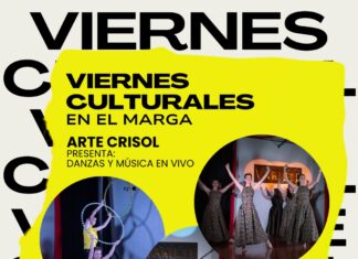 Arte Crisol se presentará en el ciclo Viernes Culturales en el Marga