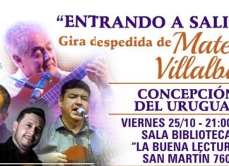 Mateo Villalba llega a Concepción del Uruguay para su recital de despedida