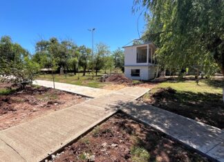 Avanzan los trabajos en el balneario Itapé