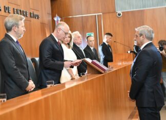 Carlos Federico Tepsich juró como vocal del Superior Tribunal de Justicia